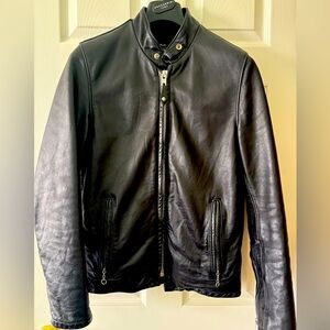 Schott leather jacket 654 Size S Made in USA